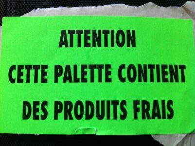 étiquettes produits frais